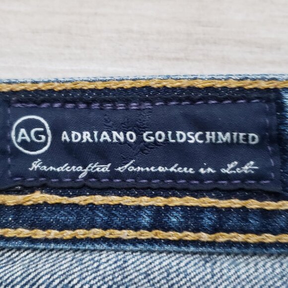 AG Adriano Goldschmied The Protege Jeans Men's Straight Leg Medium Wash 31 - Picture 6 of 9